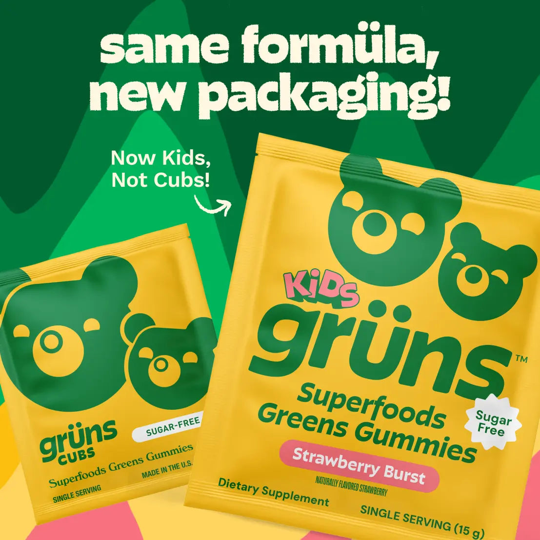 Grüns Kids - Support Your Daily Goals