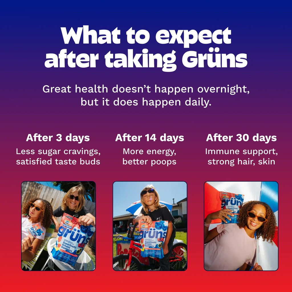 Popsicle® Firecracker Grüns Kids - Wellness Gummies That Make Sense