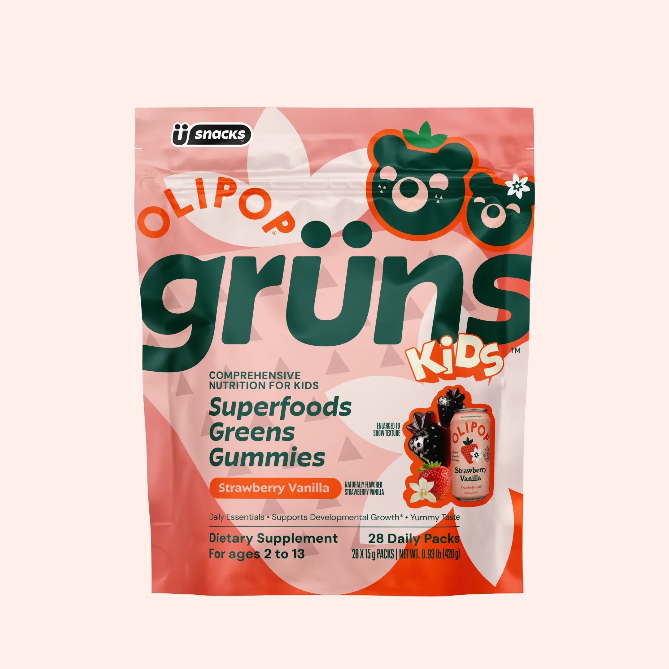 Grüns Kids OLIPOP® - Enjoy Your Greens Again