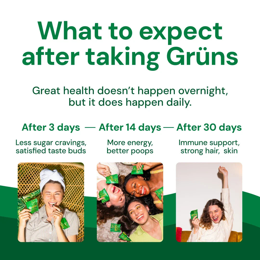 Grüns - Feel Good About Your Daily Choice