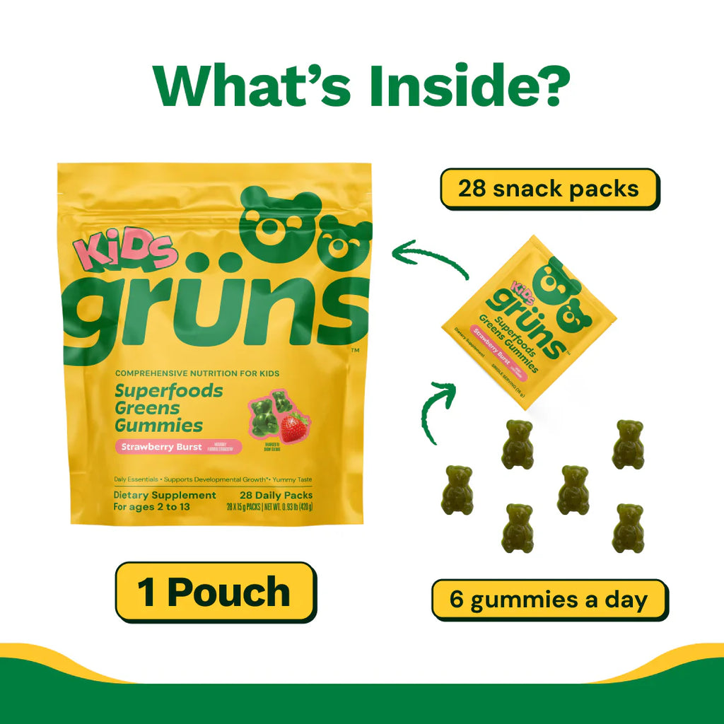 Grüns Kids - Support Your Daily Goals